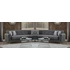 3-Piece Sectional (2 x Sofa + Wedge + Arms)