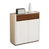 2-Drawer 2-Door Shoecase