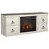 TV Stand w/W100-101 Fireplace