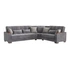 3-Piece Sectional (Sofa + Wedge + Loveseat + Arms)