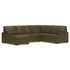 3-Piece Sectional w/Left Chaise