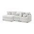 3-Piece Sectional w/Left Chaise