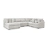 6-Piece Sectional w/Right Chaise