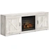 TV Stand w/W100-101 Fireplace